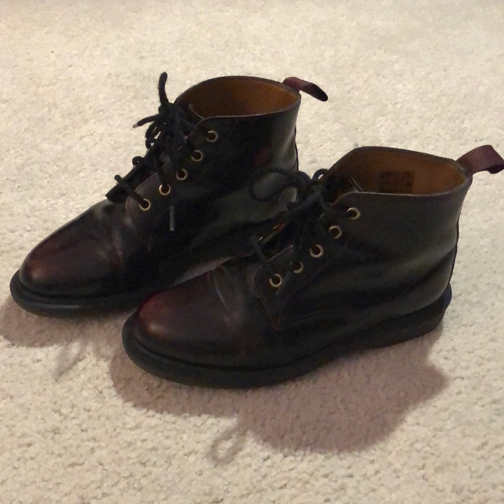Doc Marten’s Emmeline Burgundy, size 7